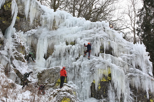 Eisklettern in Utzenfeld Eisklettern in Utzenfeld