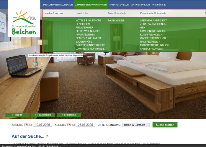 Untermenue 2 Untermenue 2