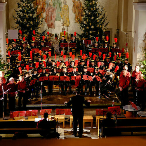 Begmannskapelle Wieden beim Weihnachtskonzert  Begmannskapelle Wieden beim Weihnachtskonzert