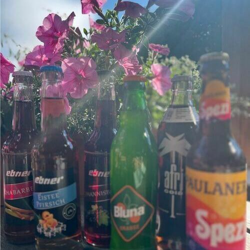 Getränkeauswahl in der Gaststätte Getränkeauswahl in der Gaststätte