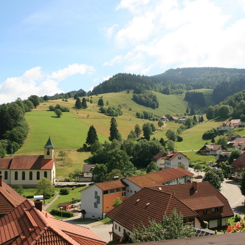 Aussicht vom S&uuml;dbalkon - 