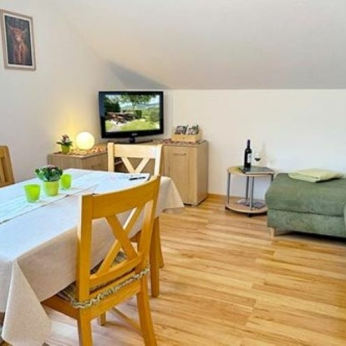 Wohnzimmer in der Ferienwohnung Nr. 1 -  Wohnzimmer in der Ferienwohnung Nr. 1 -