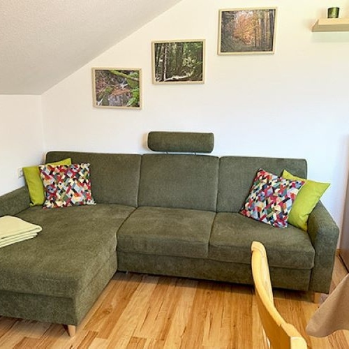 Wohnzimmer in der Ferienwohnung Nr. 1 -  Wohnzimmer in der Ferienwohnung Nr. 1 -