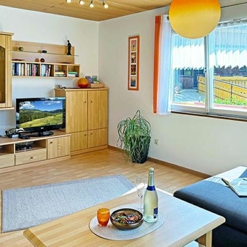 Wohnzimmer in der in der Ferienwohnung Nr. 2 -  Wohnzimmer in der in der Ferienwohnung Nr. 2 -